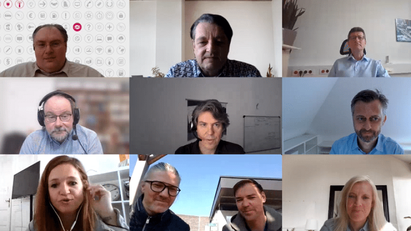 Das Xperts User Board von XiTrust im Videocall