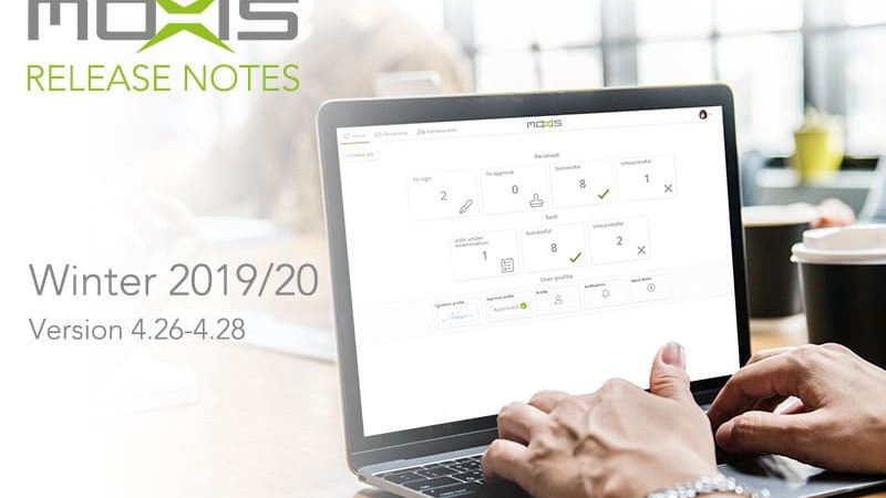 Release Notes MOXIS